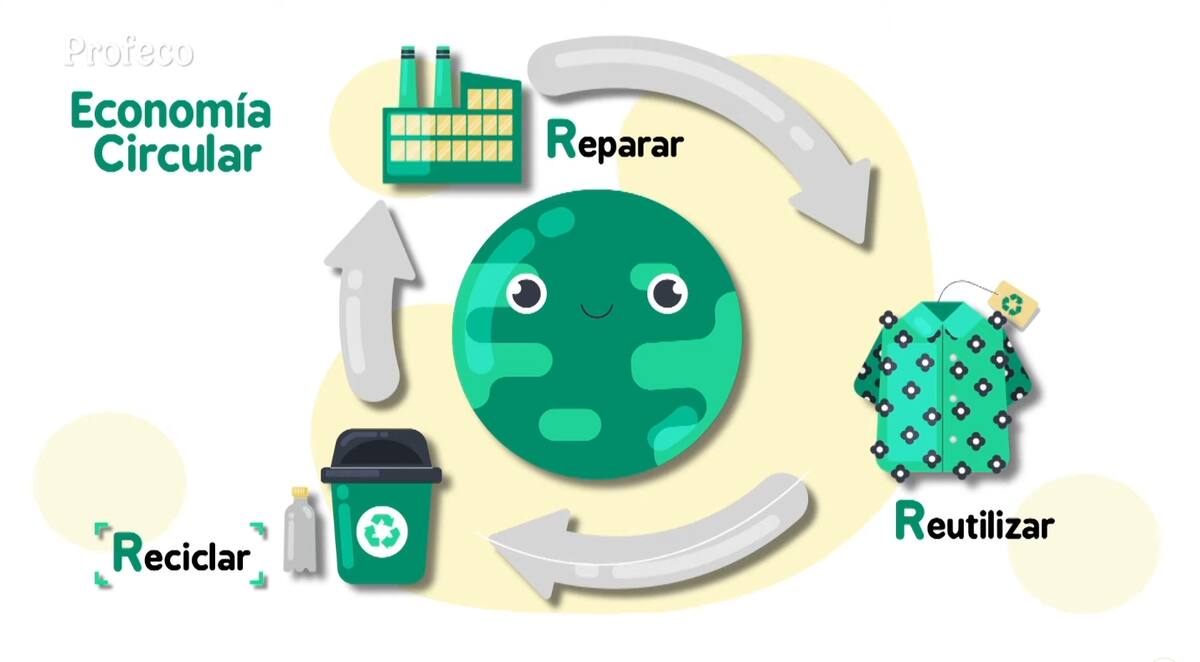 Economía circular. / PROFECO.