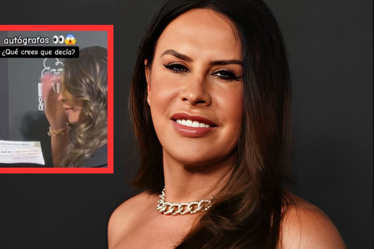 Karla Sofía Gascón desprecia hoja que le dio un fan en la alfombra roja de Emilia Pérez: ¿Qué decía?