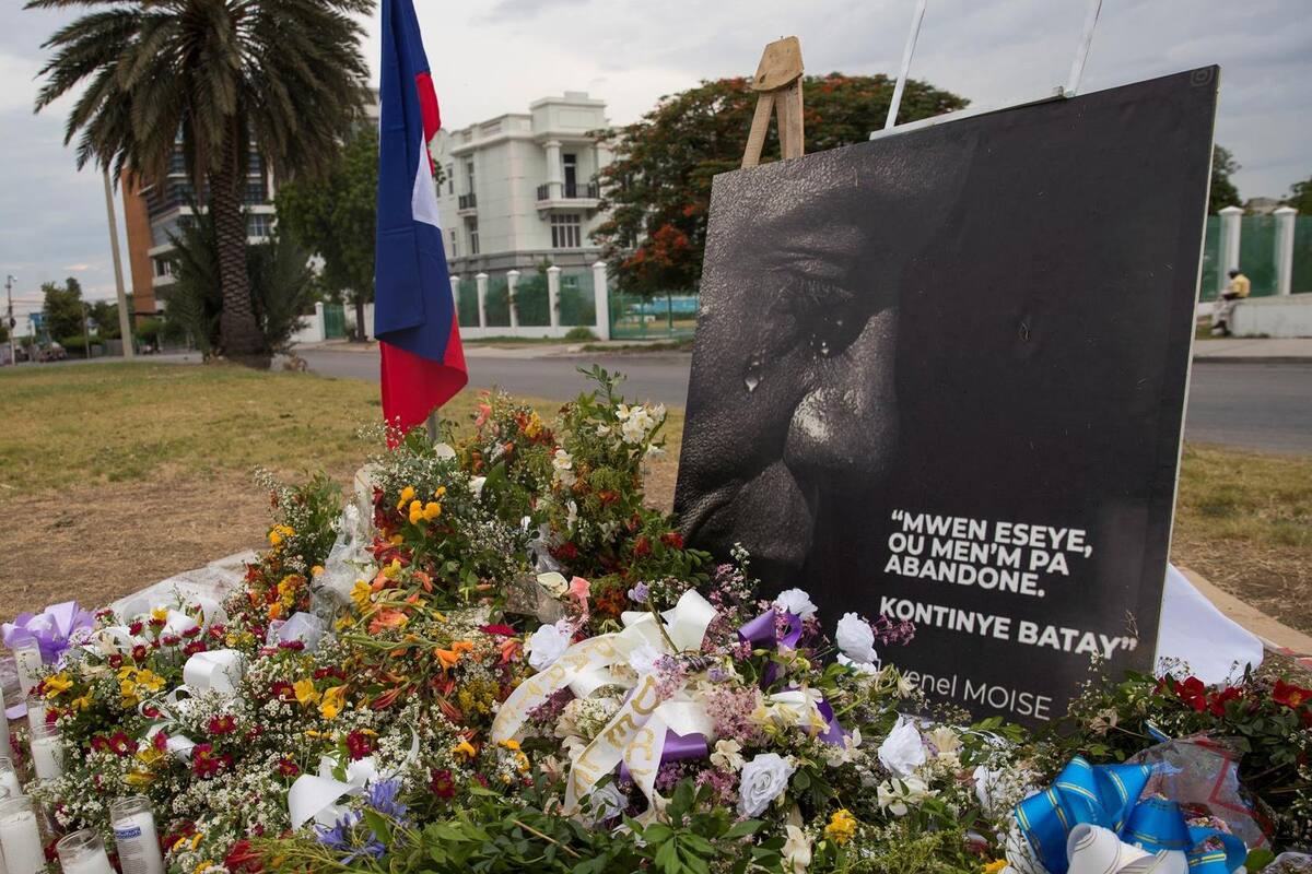Martine Moise, viuda de Jovenel Moise, presidente asesinado de Haití, rechaza dinero público para el funeral