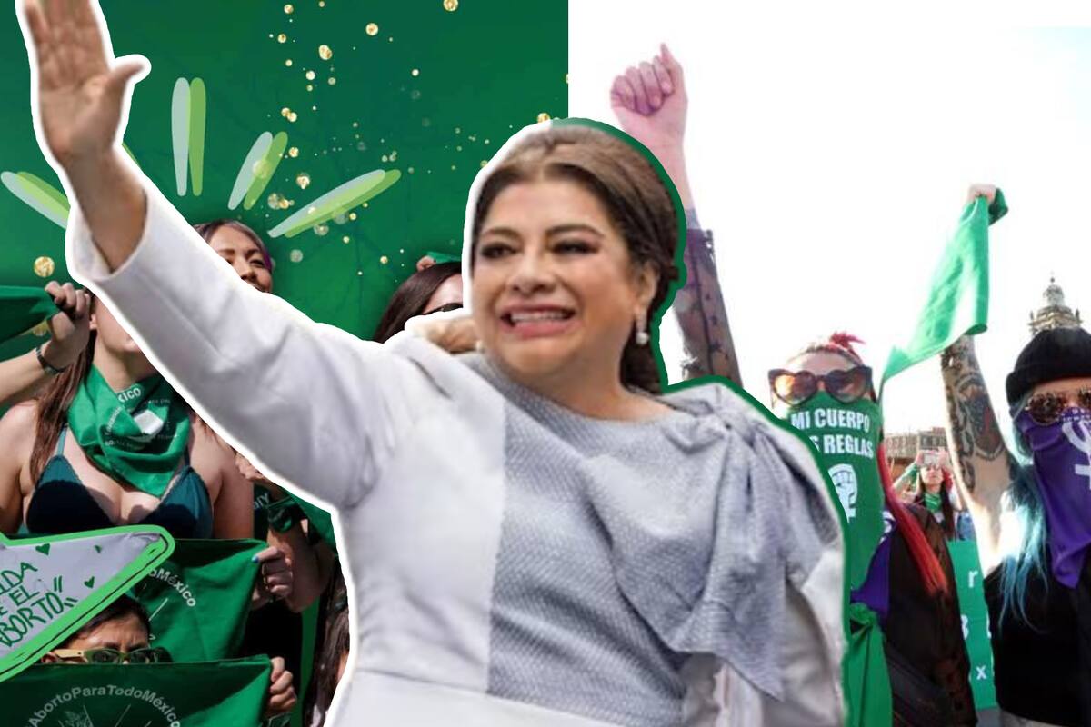 Clara Brugada a favor de despenalizar aborto sin límite de semanas: “Estoy a favor de que las mujeres decidan sobre su cuerpo”