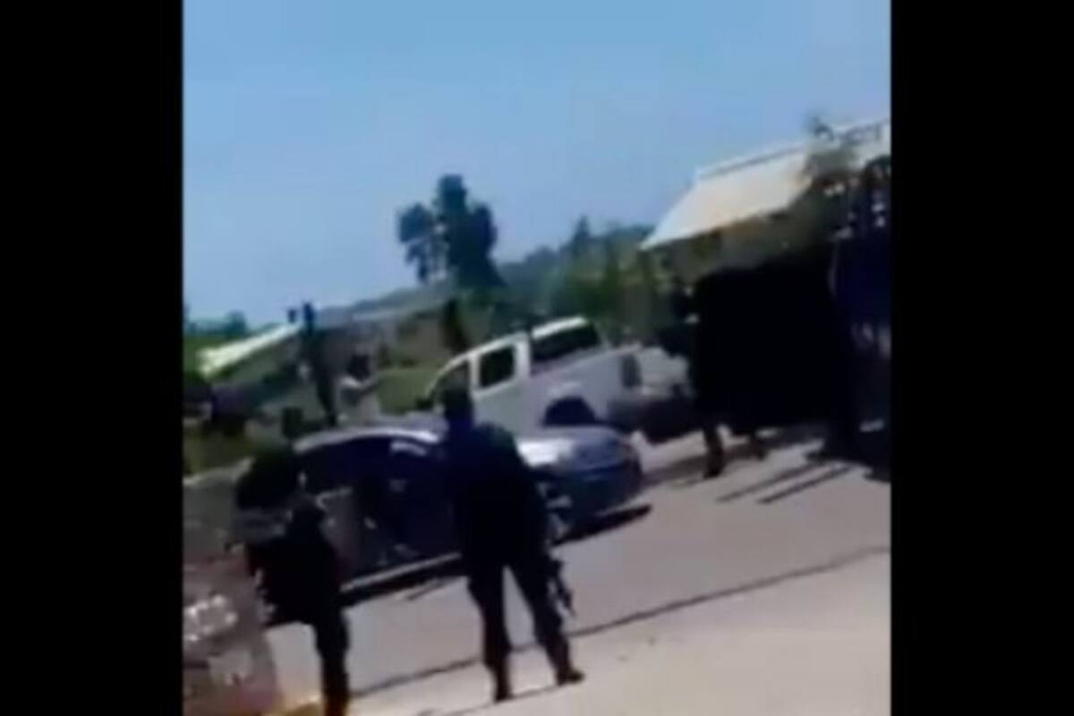 VIDEO: Reportan enfrentamiento en Elota, Sinaloa, entre hombres armados y policías
