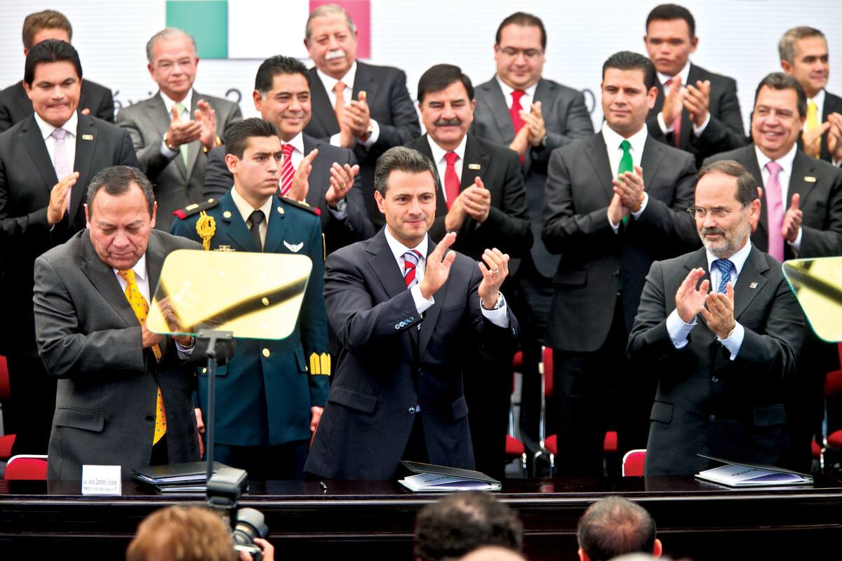Pacto por México se concibió gracias al PRI, PRD y al PAN; hoy Emilio Lozoya señala sobornos para aprobar reformas