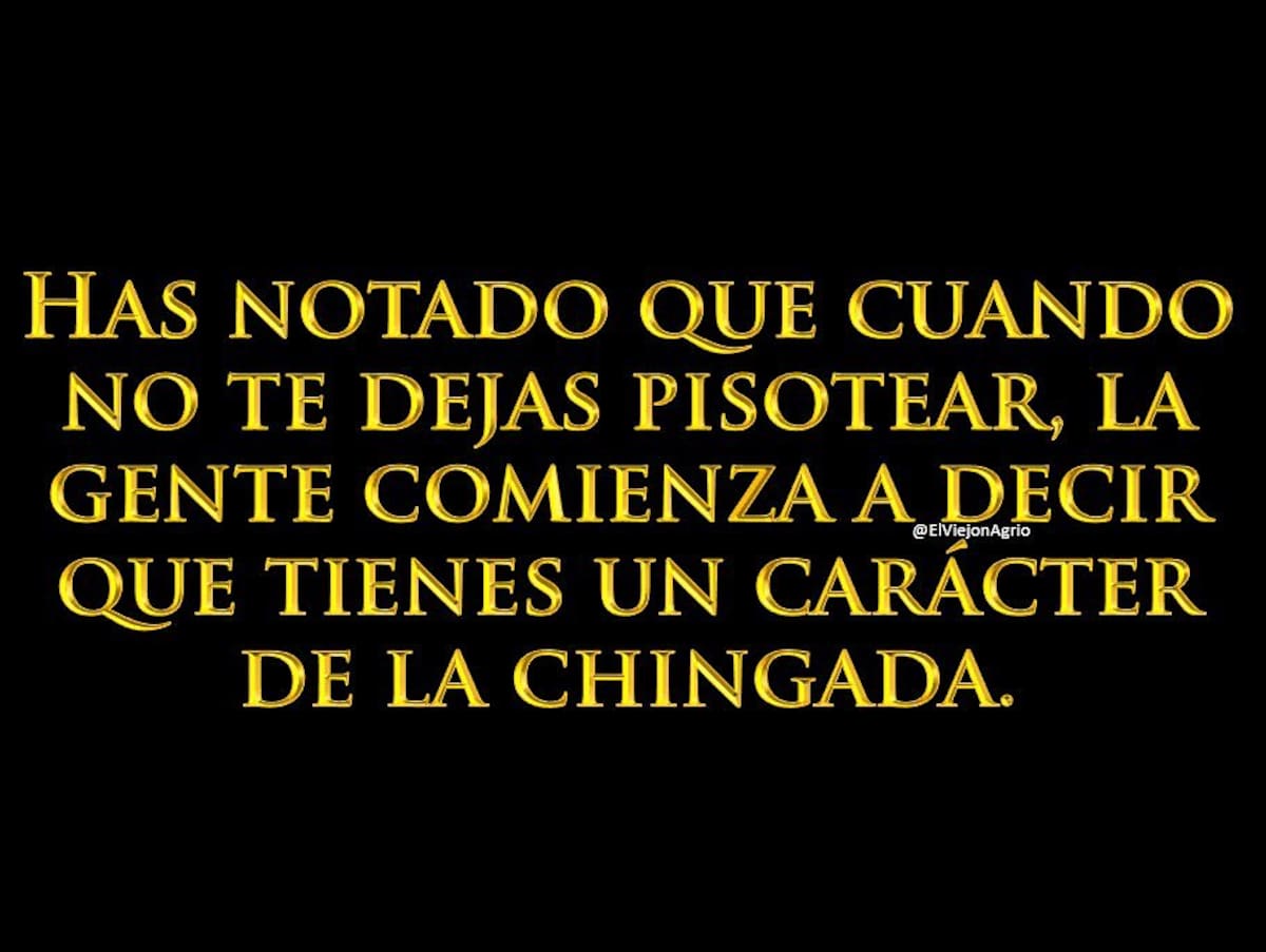 Frase del Viejón Agrio | Instagram: @el_viejon_agrio