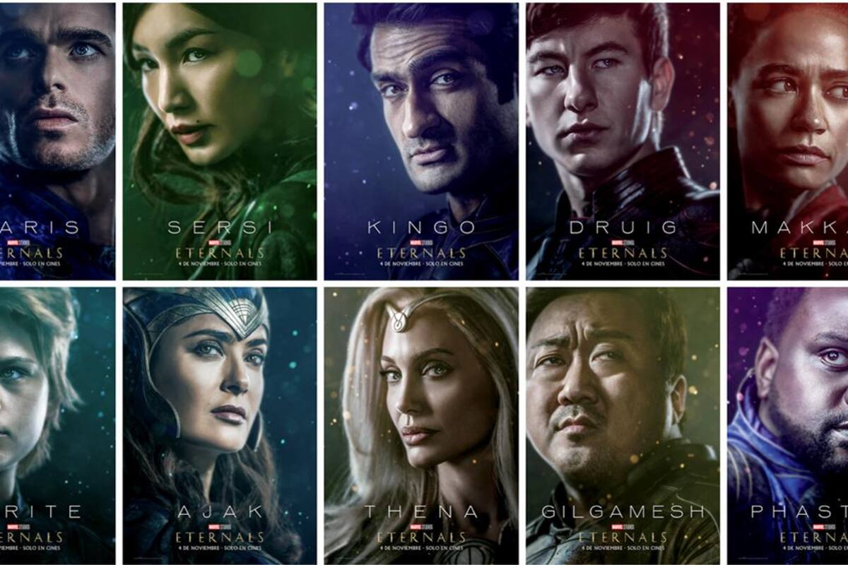 Así serán los personajes de 'Eternals' de Marvel