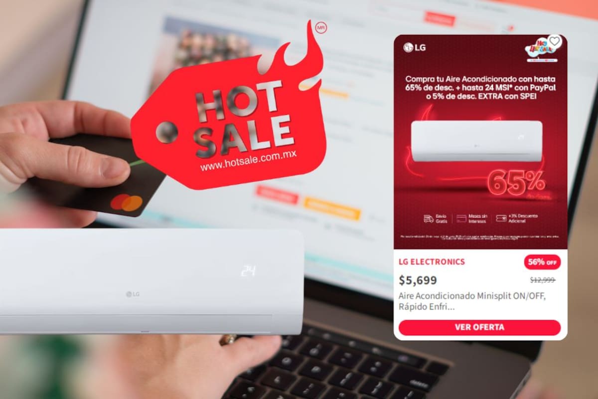 Hot sale 2025: Los mejores descuentos de hasta 56% en minisplits ante la ola de calor en México
