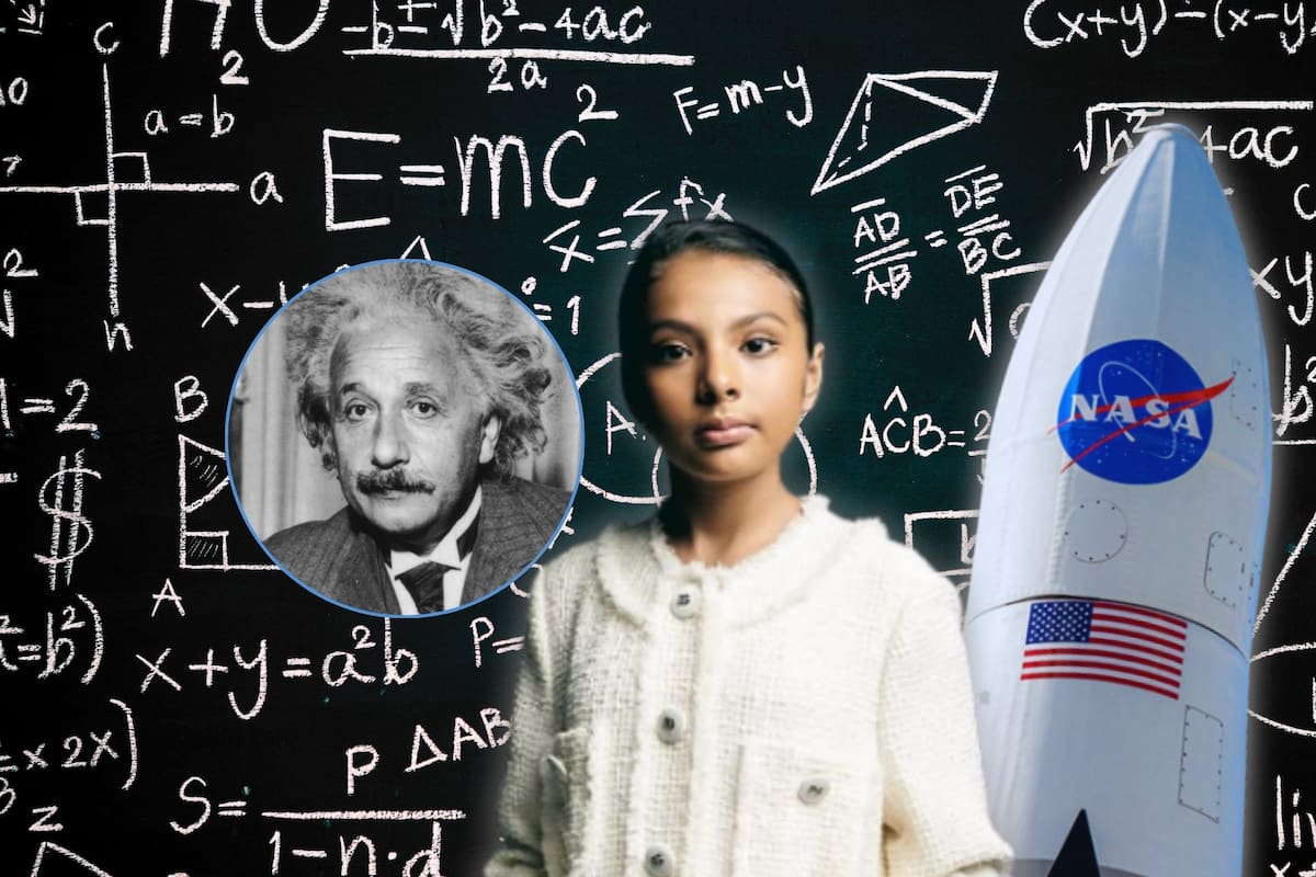 Adhara Pérez, la niña genio mexicana más inteligente que Einstein, que alcanzó una maestría en ingeniería a los 11 años y tiene el sueño de ser astronauta