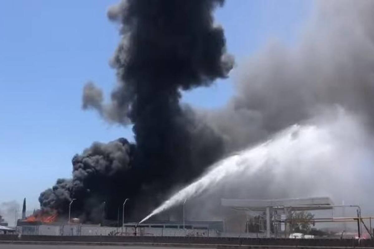 Registro de explosiones en Complejo Industrial de Chihuahua
