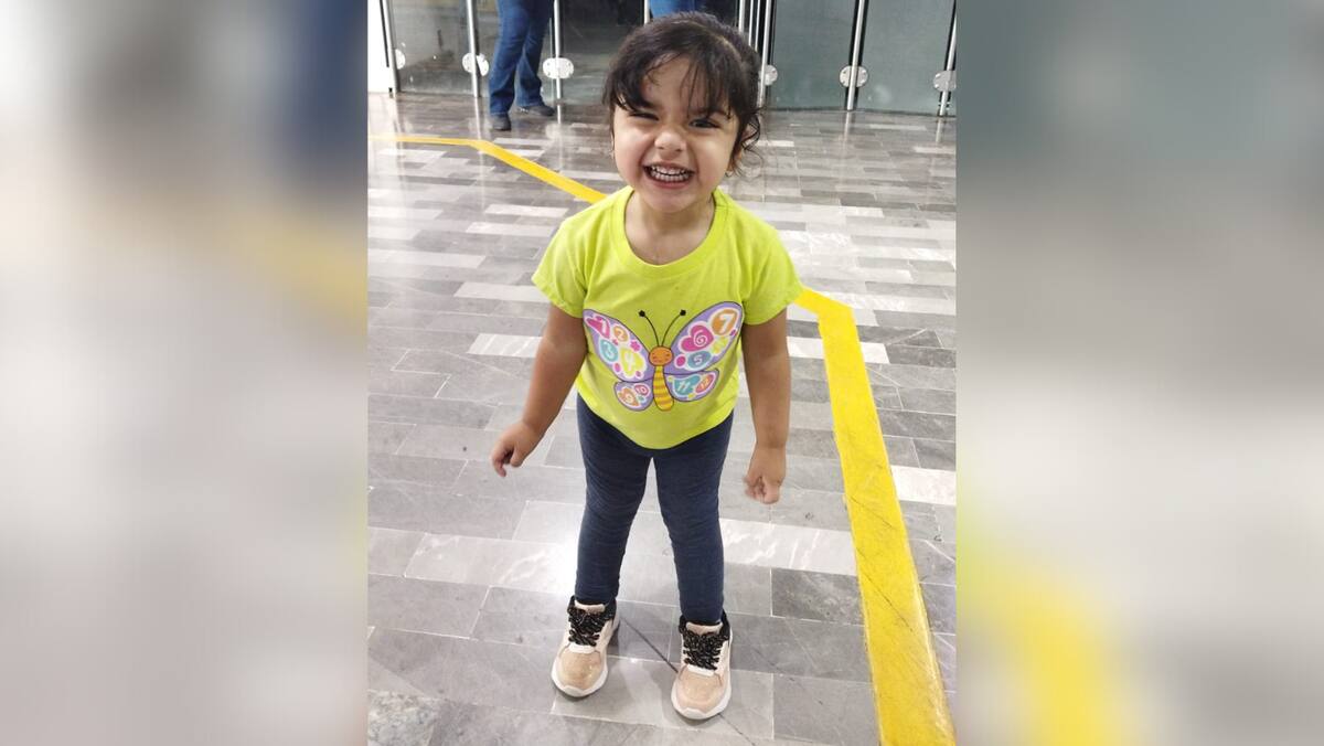 La pequeña Fátima. Foto: Archivo GH