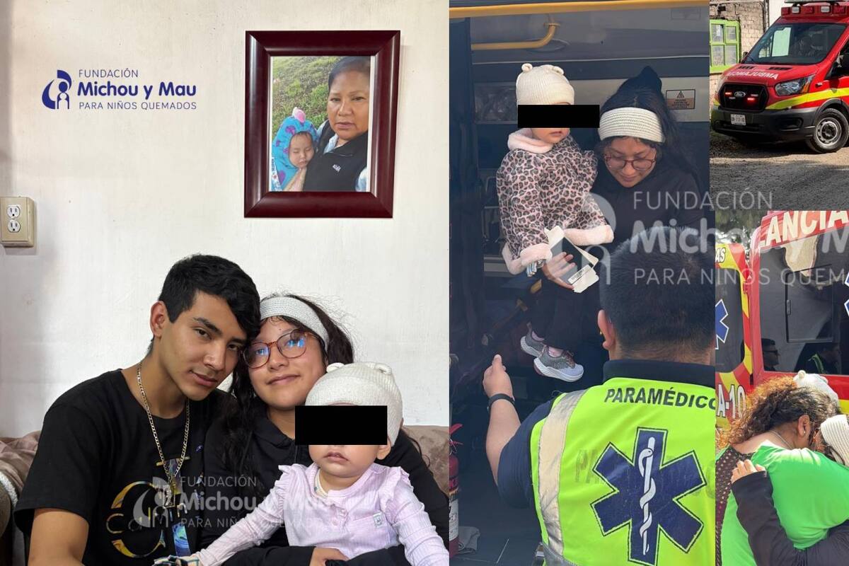 Regresa a México Jazlyn, la niña que fue salvada por su abuela en la explosión en Iztapalapa luego de dos meses de recuperación en Texas por quemaduras