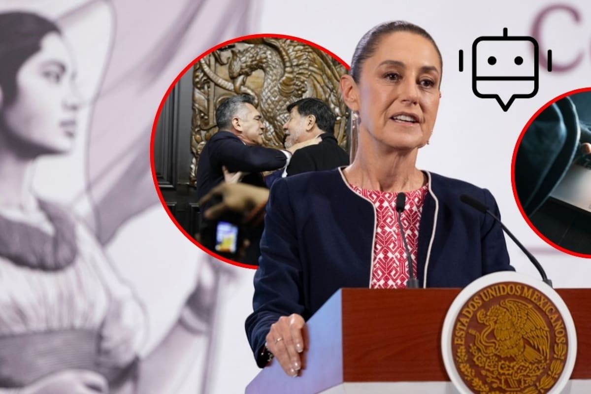 Sheinbaum condena agresión “porril” en el Senado y alerta sobre campañas pagadas de “bots” contra Fernández Noroña en redes sociales