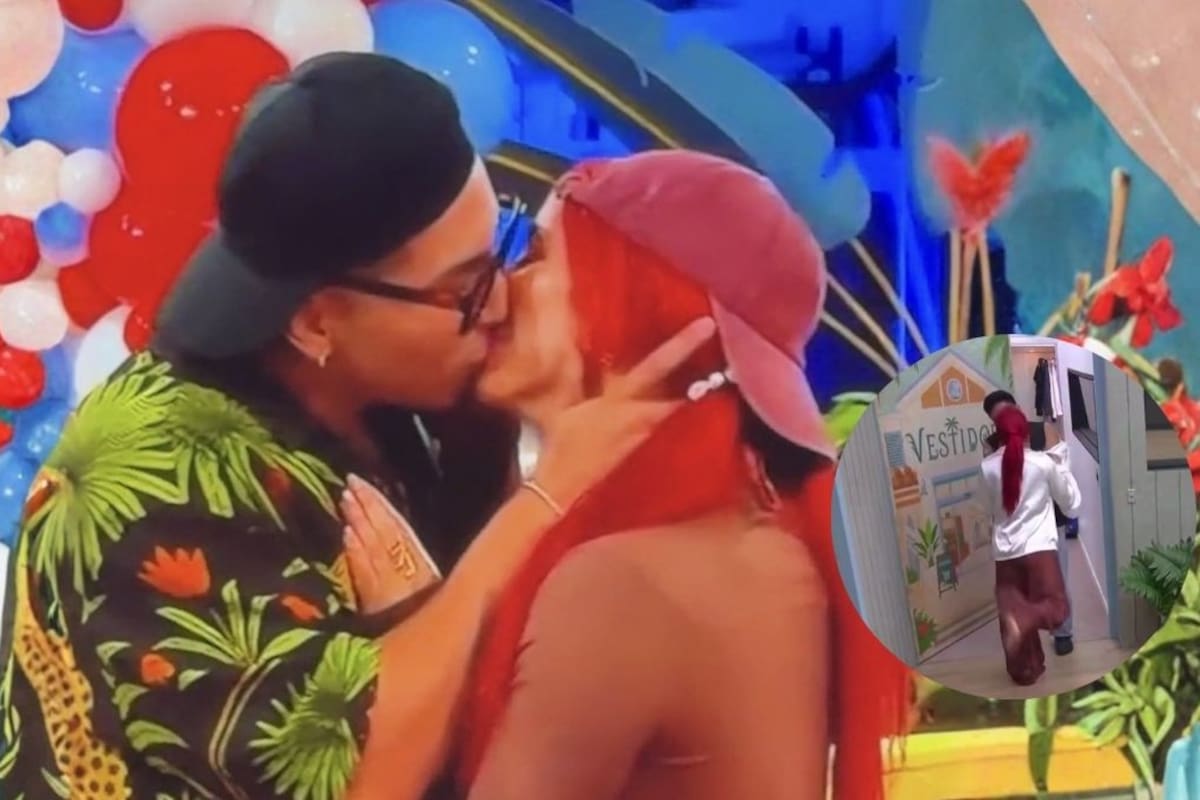 Todos los besos entre habitantes de LCDLFM por la segunda fiesta