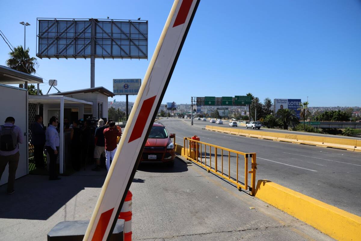 Entrará en funcionamiento nuevo carril médico en garita de San Ysidro