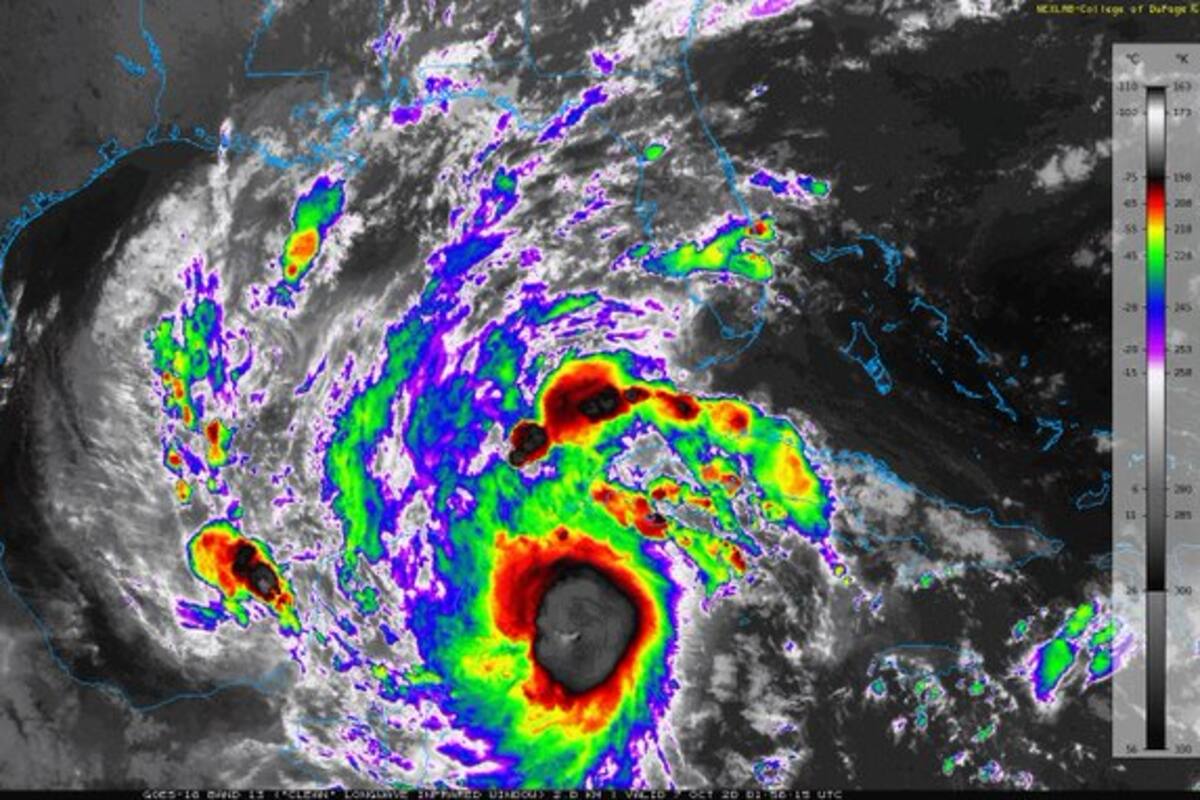“Delta” intensifica su fuerza a categoría 3 y se enfila a Luisiana