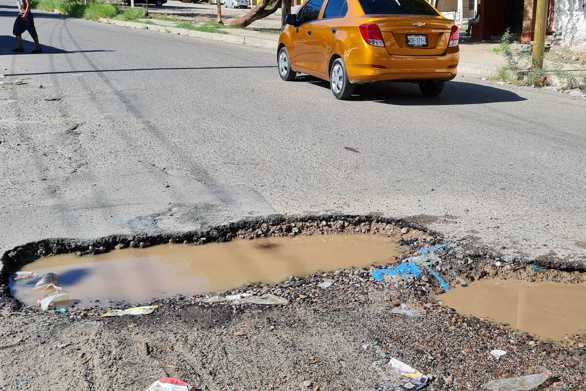 Baches son el principal problema en la ciudad consideran Hermosillenses: Inegi