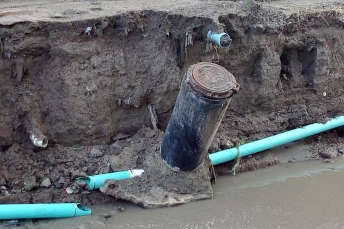 Atiende Cespt daños a redes de agua potable y de descargas tras lluvias