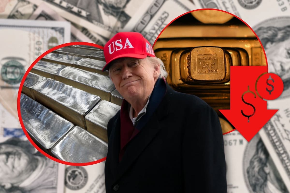 Precios del oro y la plata ‘tambalean’ ante los movimientos geopolíticos de Venezuela y Estados Unidos