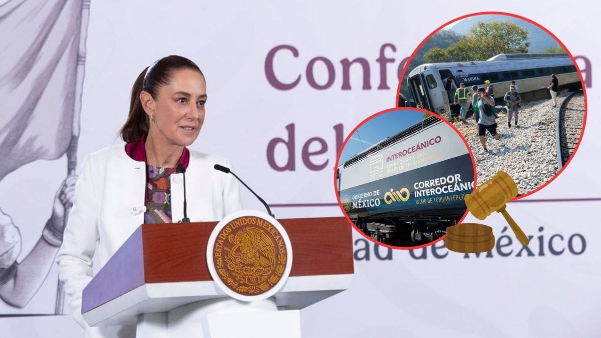 Tras el accidente del Tren Interoceánico Sheinbaum asegura que familias de las víctimas no necesitan abogados y garantiza reparación integral del daño
