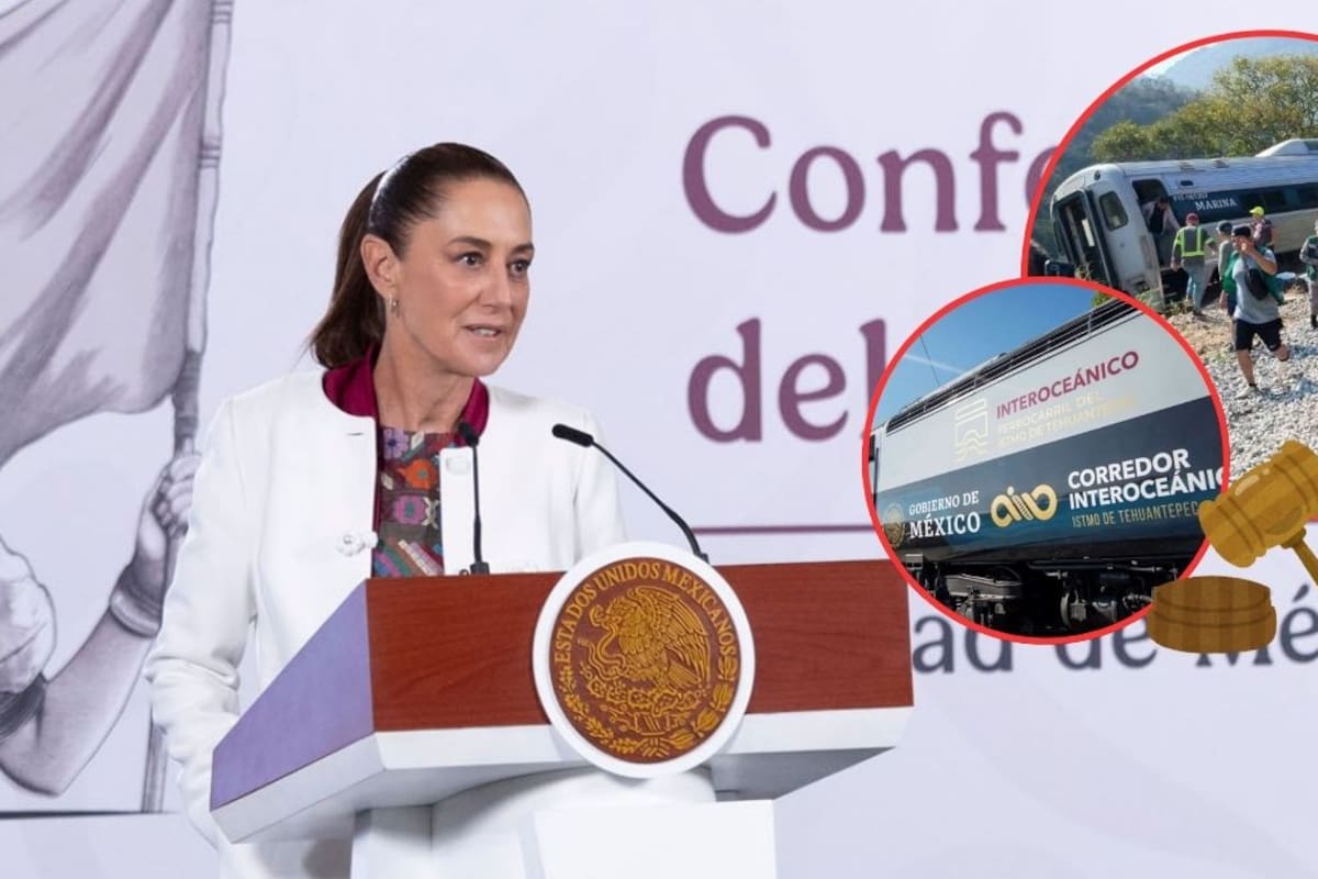 Tras el accidente del Tren Interoceánico Sheinbaum asegura que familias de las víctimas no necesitan abogados y garantiza reparación integral del daño