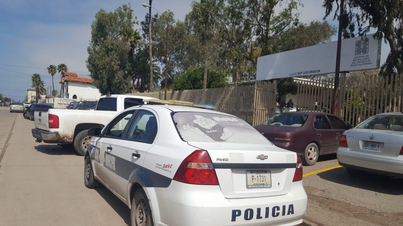 Riña en COBACH detona intervención preventiva: Policía Juvenil refuerza trabajo con estudiantes y familias en Rosarito