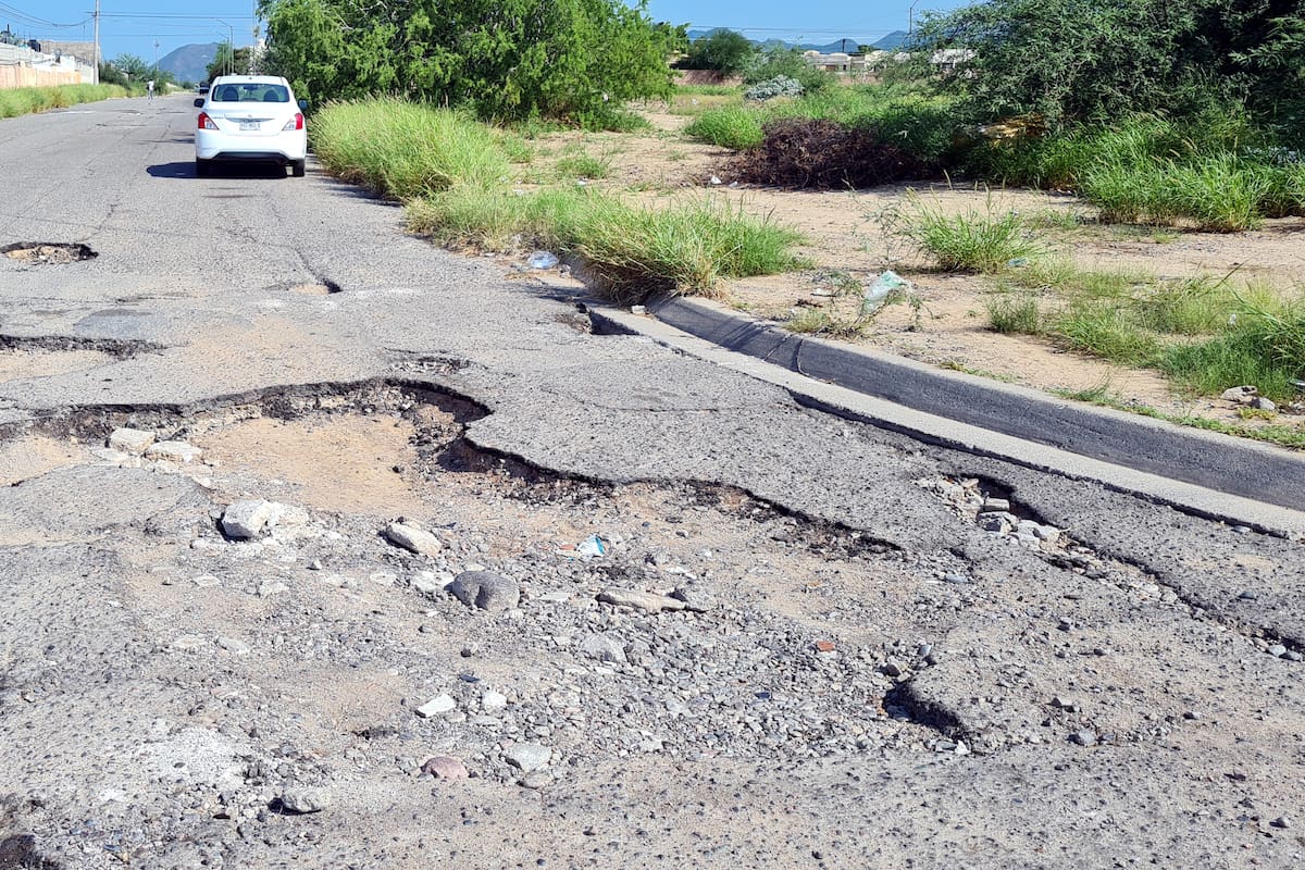 Los baches en Hermosillo, una “pandemia” sin control