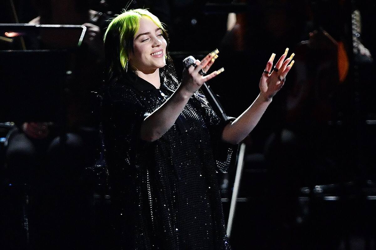 Reconocen a Billie Eilish como la Mejor Artista Femenina Internacional