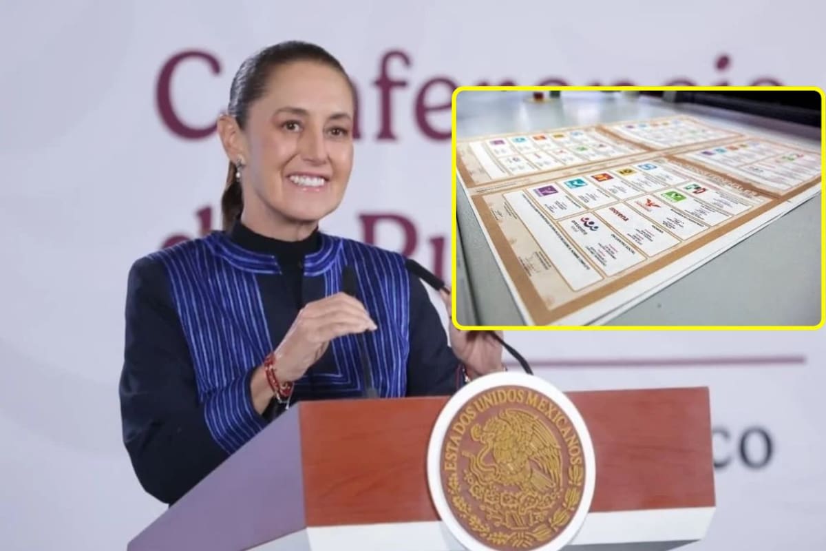 Sheinbaum quiere quitar a empresas privadas el control de la impresión de boletas electorales; propone que Talleres Gráficos de México asuma una mayor producción y que se investiguen contratos de más de 20 años