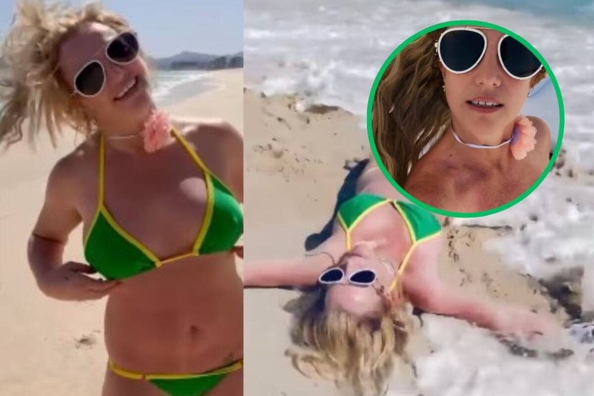 Britney Spears presume que pasó todo el día desnuda en la playa y comparte foto en redes sociales