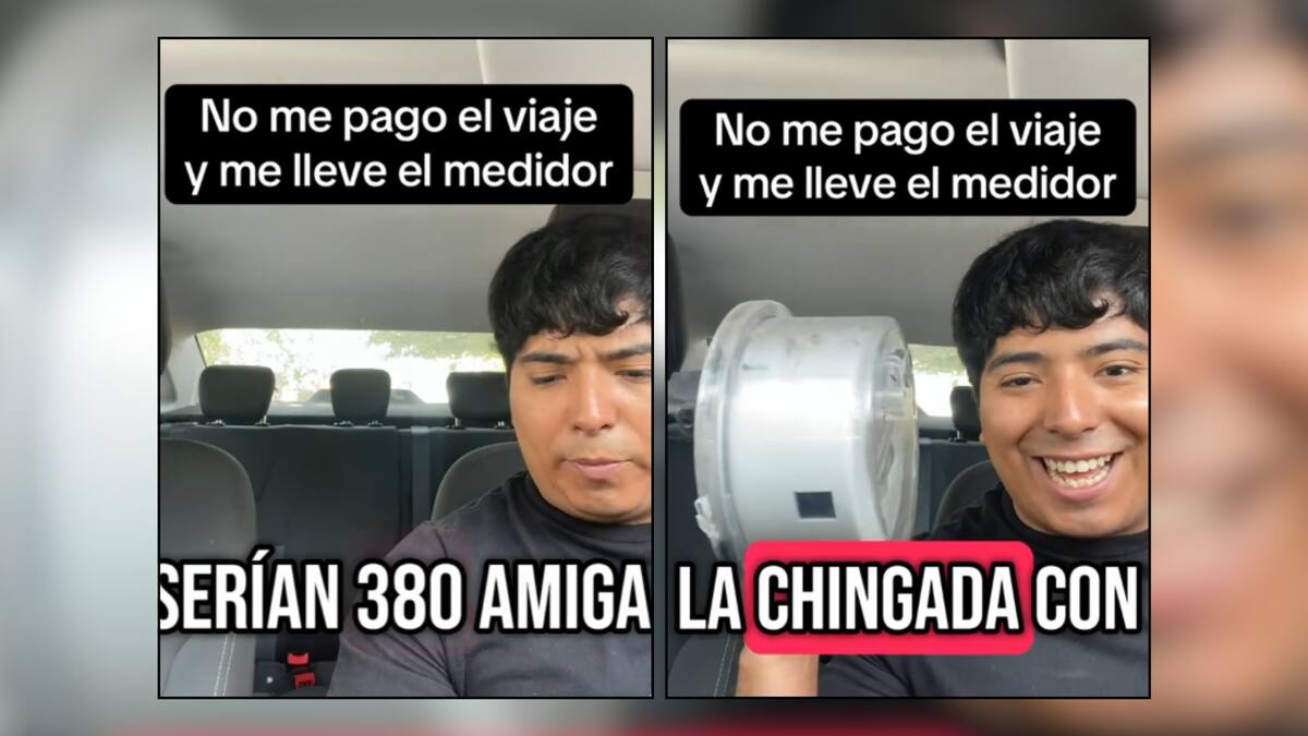 Chofer le robó el medidor de la CFE a una pasajera que no le quiso pagar un viaje de 380 pesos y la dejó sin luz; podría ir a prisión y tener que pagar una multa de hasta 113 mil pesos