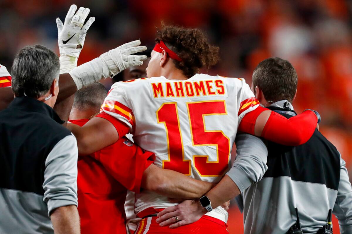 Patrick Mahomes no estaría lesionado de gravedad