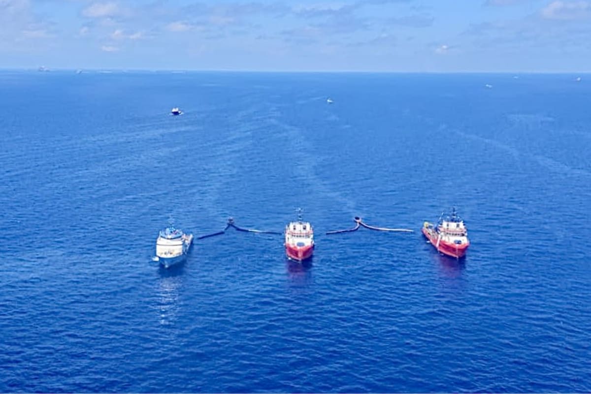 ASEA controla derrame de petróleo en instalaciones marinas de Pemex frente a Campeche y mantiene medidas para contener y monitorear el incidente