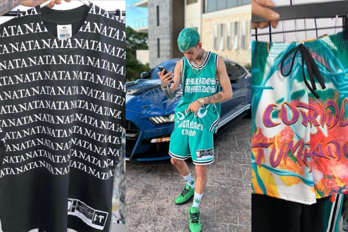 Al estilo tumbado: Natanael Cano lanza su propia línea de ropa "Dream in Peace"