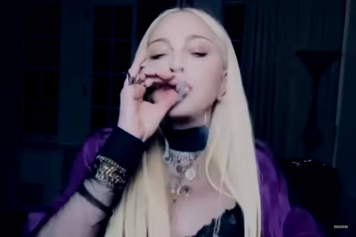 Madonna fuma mariguana en video de Snoop Dogg