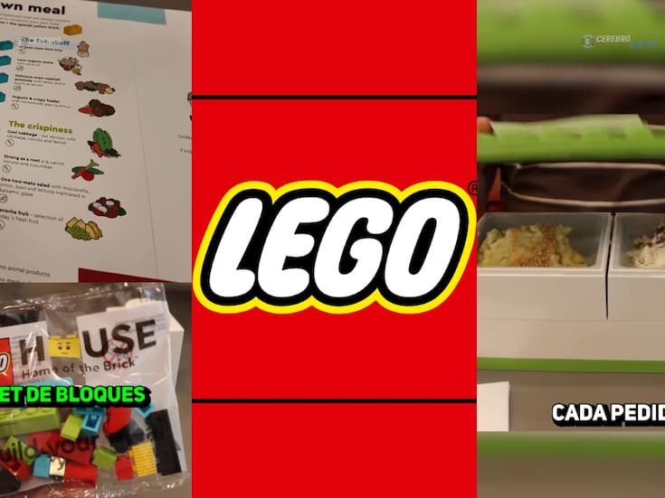 El restaurante de LEGO: así ordenas tu comida construyendo figuras y los meseros la traen hecha realidad