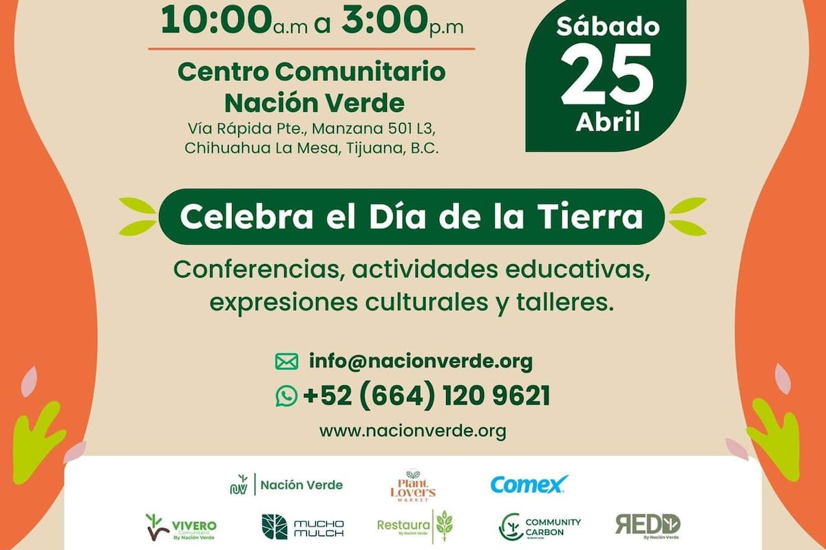 Terra Fest 2026 llegará a Tijuana con talleres, intercambio de plantas y actividades por el Día de la Tierra