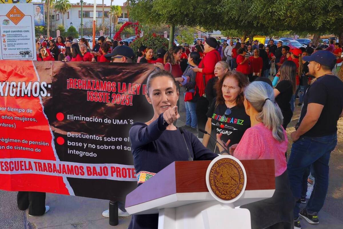 Sheinbaum insiste en que hay diálogo con maestros de México