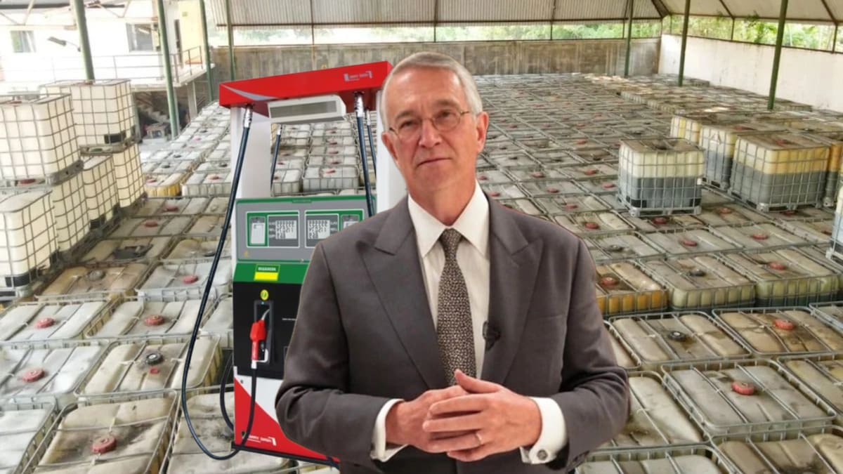 El empresario Ricardo Salinas Pliego acusa que la mayoría de la gasolina vendida en México proviene del huachicol fiscal. | Especial