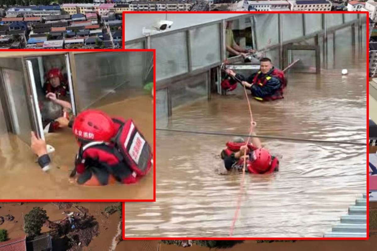 31 viejitos atrapados en un asilo murieron en las inundaciones en China