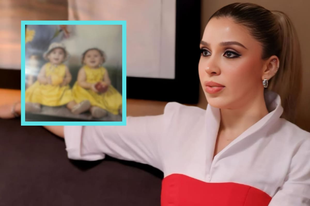 Emma Coronel comparte foto inédita de sus gemelas, hijas de Joaquín “El Chapo” Guzmán