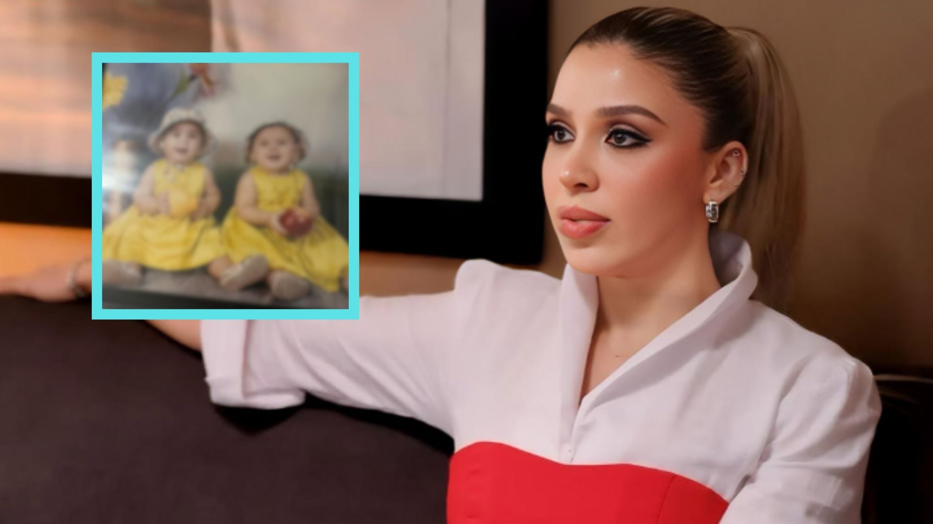 Emma Coronel comparte foto inédita de sus gemelas, hijas de Joaquín “El Chapo” Guzmán.