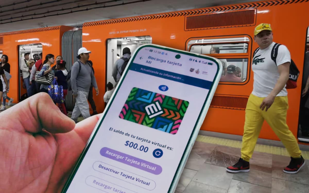 Tarjeta Virtual del Metro CDMX: cómo pagar el transporte público con tu celular. Foto: Heraldo de México, El Universal