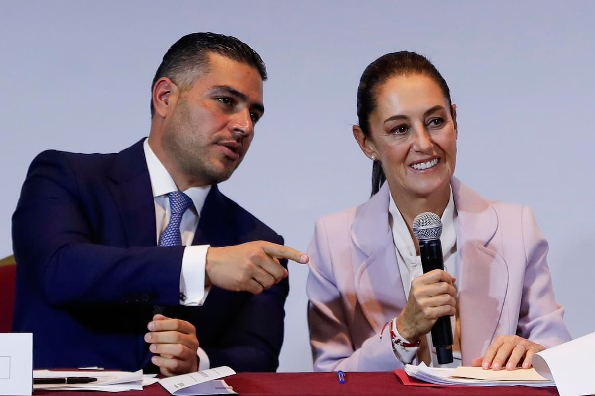 Claudia Sheinbaum se reúne con Omar García Harfuch antes de anunciar su gabinete