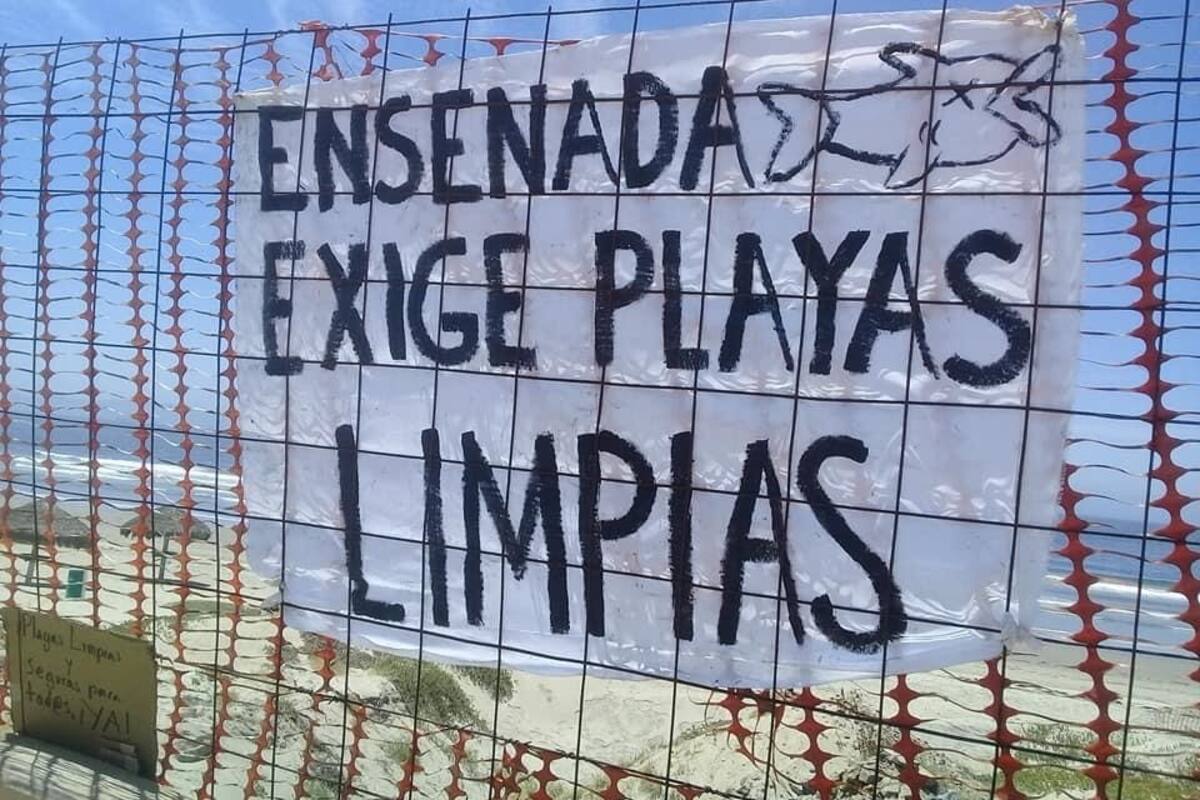 Ciudadanos monitorean playas de Ensenada y piden no ingresar todavía