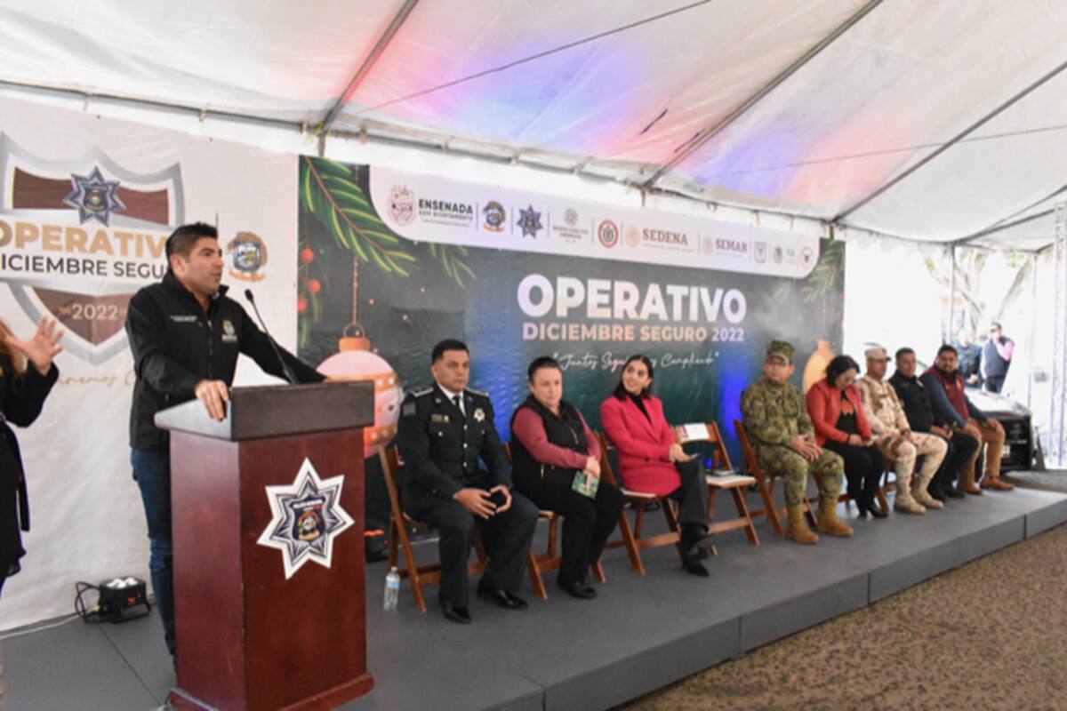 Alcalde Armando Ayala encabeza arranque del Operativo Diciembre Seguro 2022