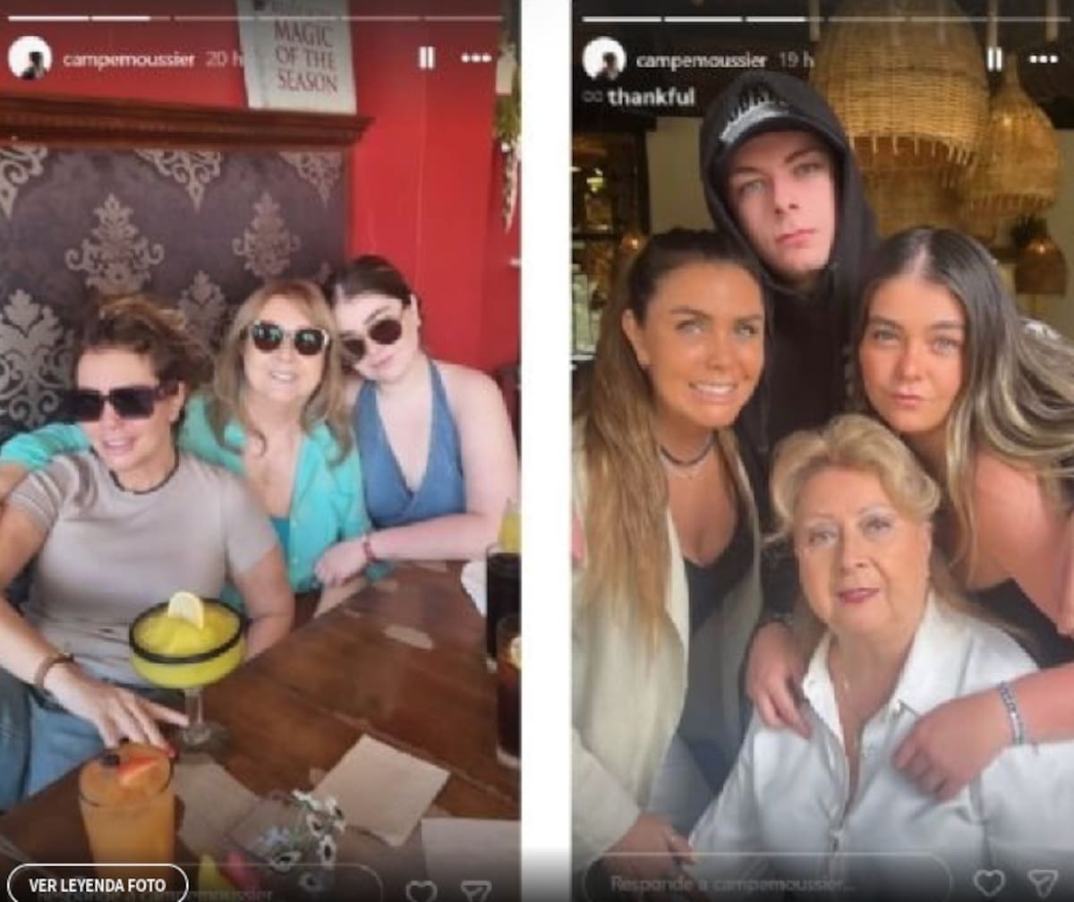 Hija de Sabine Moussier comparte fotos junto a la actriz