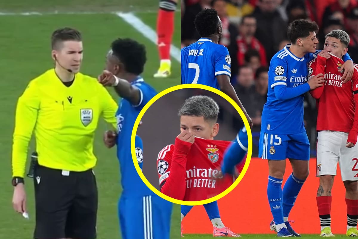 ¿Por qué el Benfica vs Real Madrid se detuvo por 10 minutos luego del gol de Vinicius Jr.?