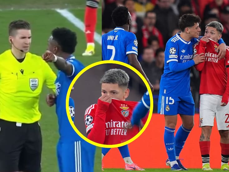 ¿Por qué el Benfica vs Real Madrid se detuvo por 10 minutos luego del gol de Vinicius Jr.?