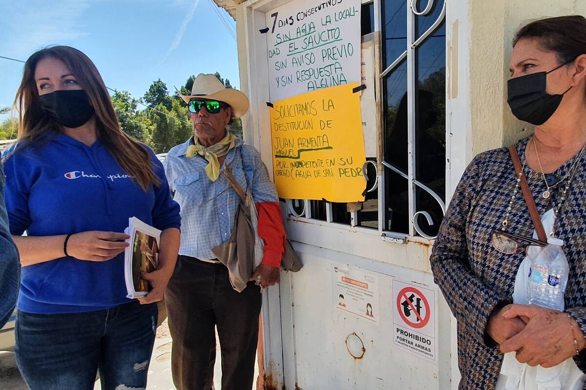 Habitantes de San Pedro El Saucito cierran instalaciones de Agua de Hermosillo; suman siete días sin servicio