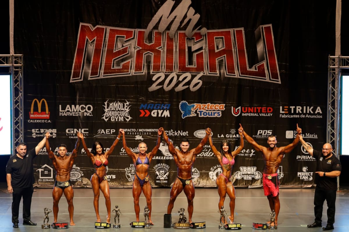Levi Campos conquista el Mr. Mexicali 2026