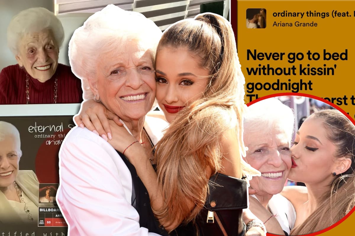 El consejo que Nonna le dejó a Ariana Grande en la canción ‘Ordinary Things’ antes de su muerte
