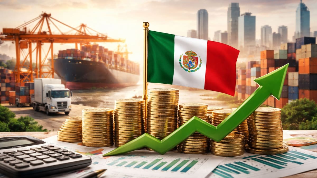 La OCDE proyecta que México crecerá 1.7% en 2027 bajo una recuperación que depende de la normalización en el suministro de fertilizantes y el recorte de tasas de interés para bajar costos de producción ante el impacto de los conflictos en el estrecho de Ormuz